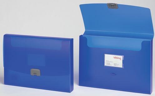 Produktbild Office Depot Dokumentenmappe A4 Blau 250 x 340 mm (A4, 25 mm, 1 Stk.)