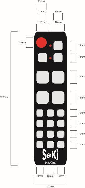 Immagine prodotto Seki Albergo (Telecomando universale, Infrarossi)