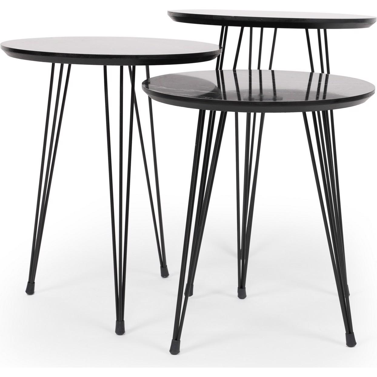 Thumbnail - Homitis, Couchtisch + Beistelltisch, Heidi (38 x 38 x 55 cm)