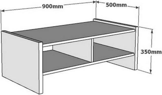 Actual product image Hanah Home Margot (90 x 35 x 50 cm)