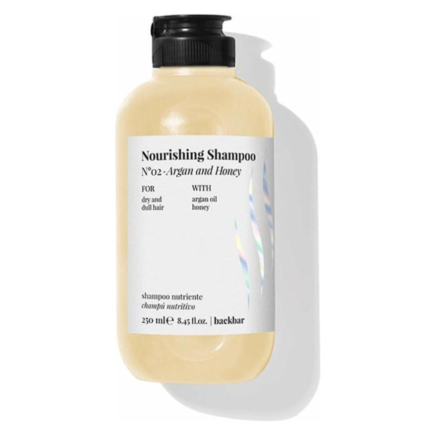 Farmavita, Shampoo, Back Bar Shampoo Nutriente Nº02-Argan&Miele 250 Ml (250 Ml)