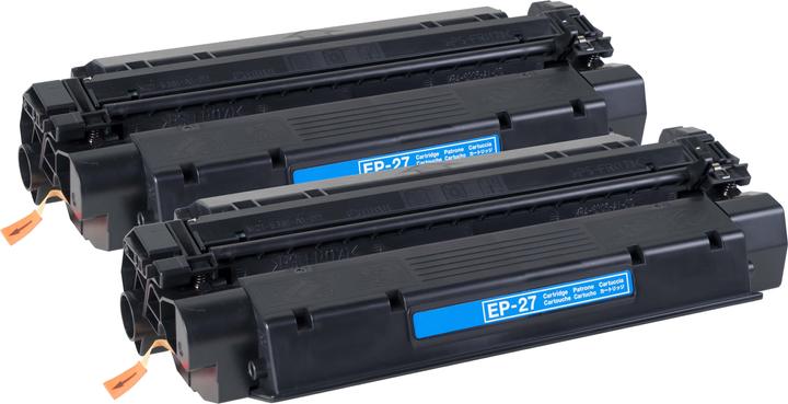 Produktbild Tonerfabrik Toner EP-27 DuoPack 2 Stück à 2'500 Seiten, schwarz (BK)