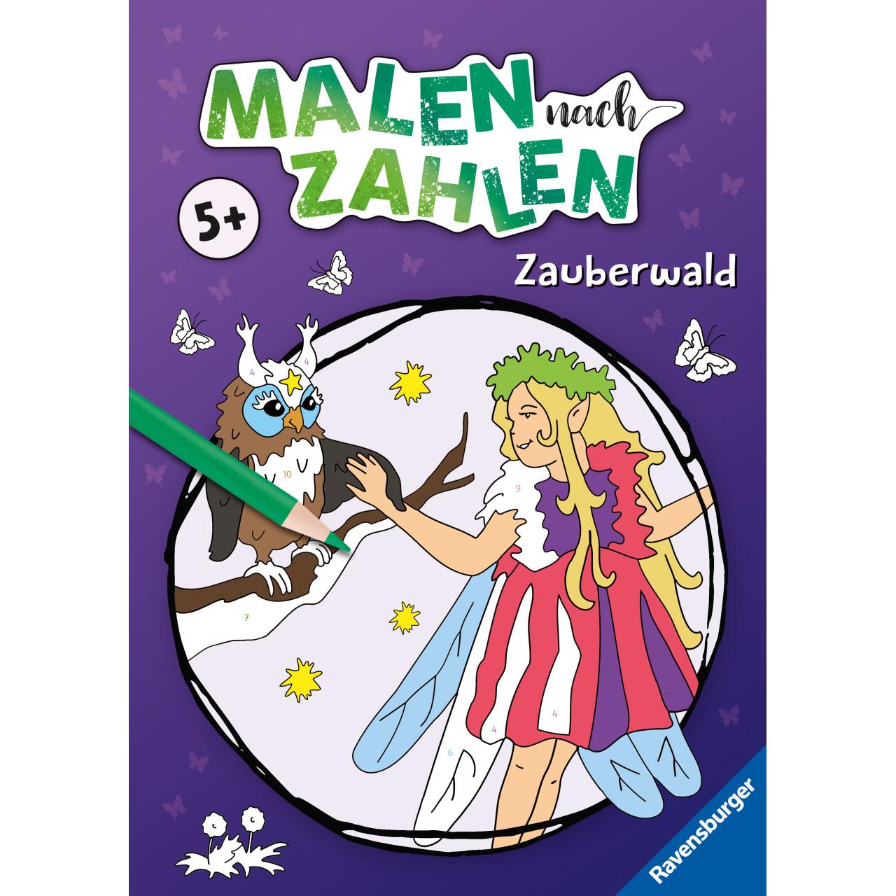Ravensburger Malen nach Zahlen ab 5: Zauberwald