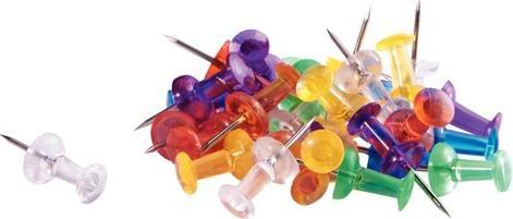 Magnetoplan Aghi a spillo in blister trasparente assortito