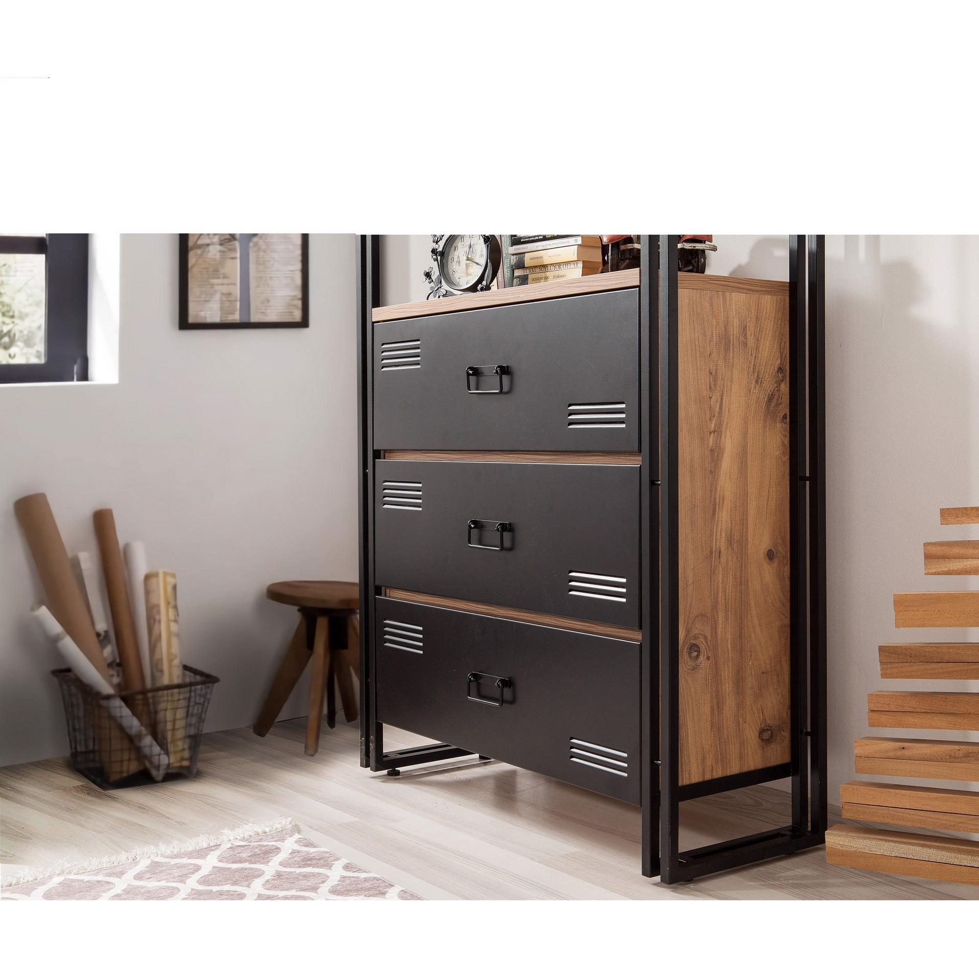 Thumbnail - Hanah Home, Regal, Skyla (90 x 180 x 35 cm)