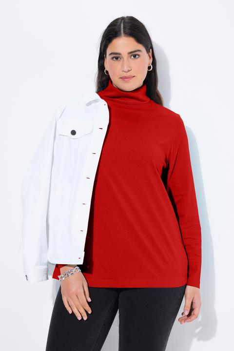 Immagine prodotto Ulla Popken Maglia dolcevita dal taglio aderente con maniche lunghe (62)