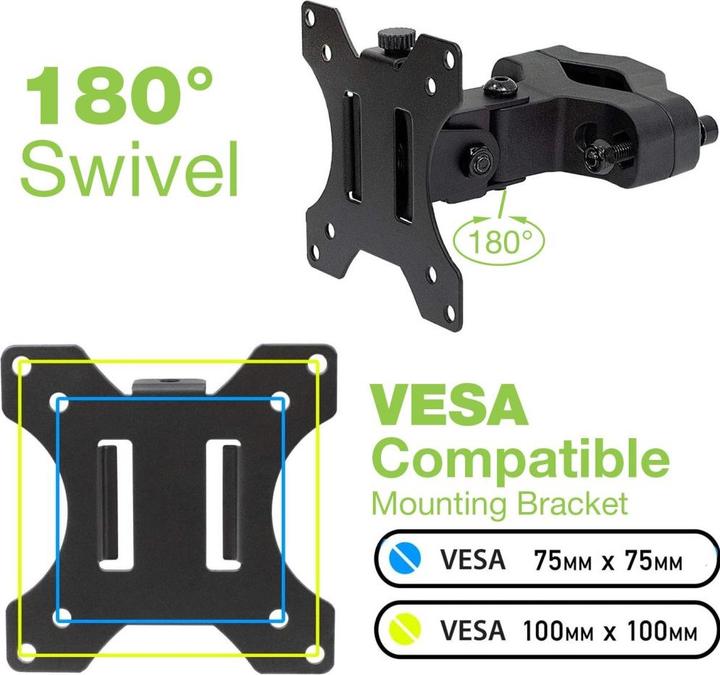Image du produit Techly ICA-LCD-100BK (Barre, Tables, 30", 10 kg)
