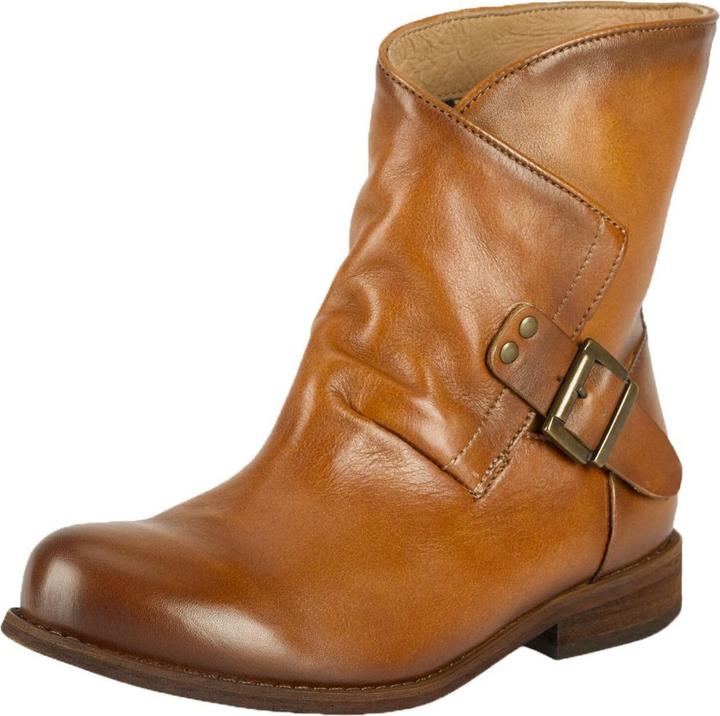 Image du produit Felmini Bottes ODERG W106 Wide Fit en cuir véritable, avec talon bas, fermeture à glissière interne pour (36)