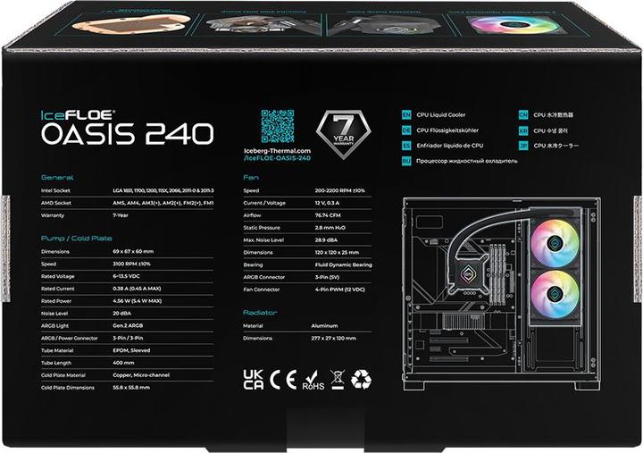 Image du produit Iceberg Thermal IceFLOE Oasis 240