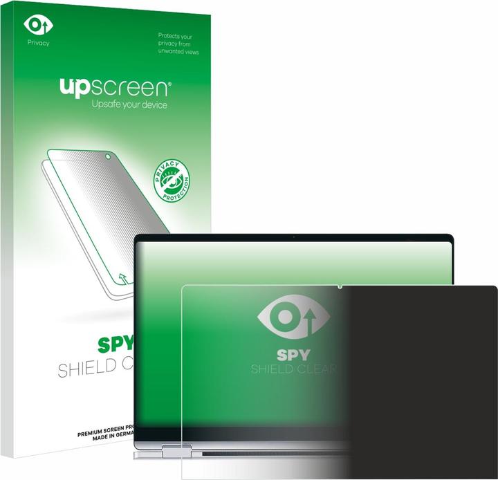 Actual product image upscreen Spy Shield Privacy Protector (15.60")