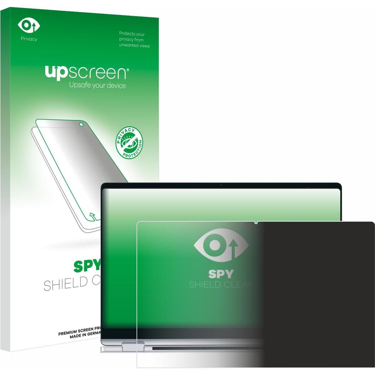 upscreen Spy Shield Blickschutzfolie (15.60"), Notebook Schutzfolie