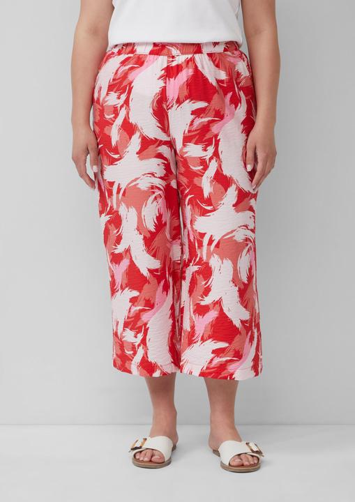 Produktbild S.Oliver Hose Strukturierte Culotte aus Viskosemix (48)