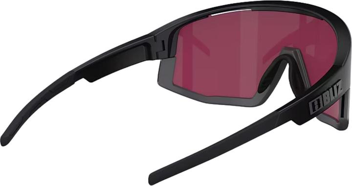 Produktbild Bliz Fusion Small (Matt Schwarz, Nano Optics Nordic Light Begonia - Violett w Blue Multi, Rosé/Violett Blau verspiegelt)