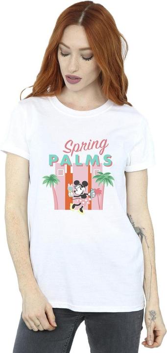 Immagine prodotto Disney Minnie Mouse Spring Palms Maglietta Ampia Donna (XL)