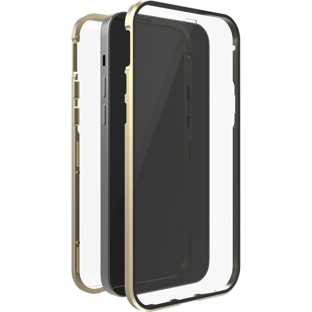 White Diamonds 360° Glass (Apple iPhone 14), Smartphone Hülle, Gold