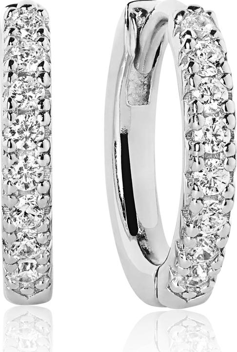 Produktbild Sif Jakobs Timeless rings with cubic zirconia Ellera SJ-E1066-CZ - Diameter: 1.4 cm (925er Silber)