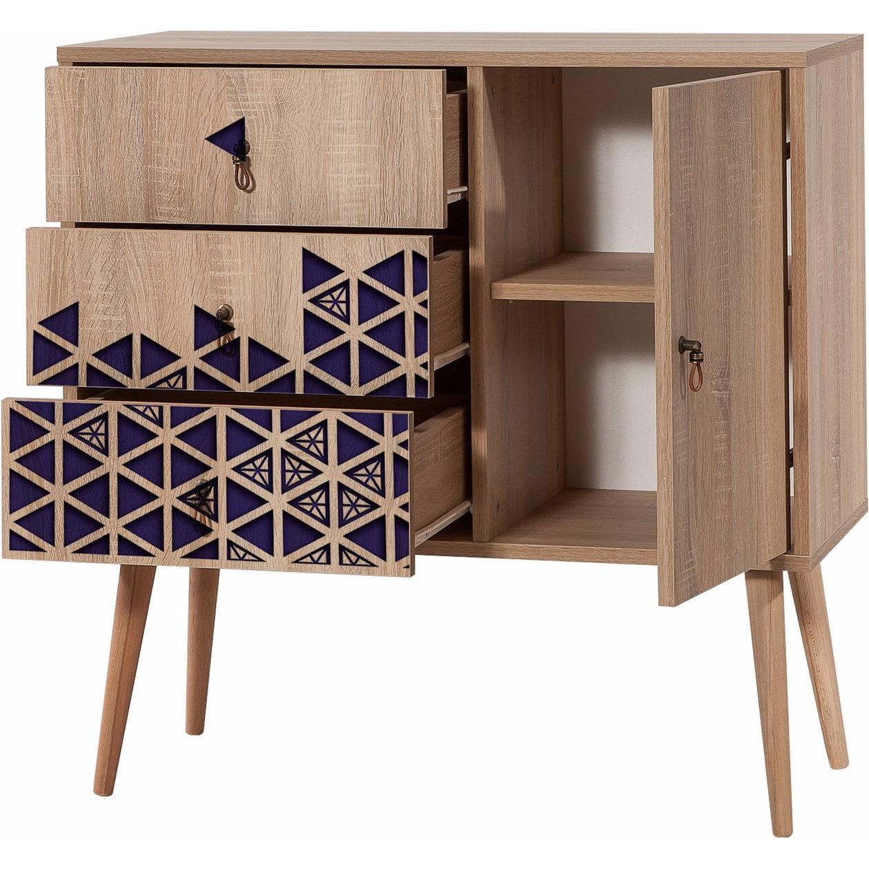 Thumbnail - Homitis, Kommode + Sideboard, Lea (90 x 90 x 40 cm)
