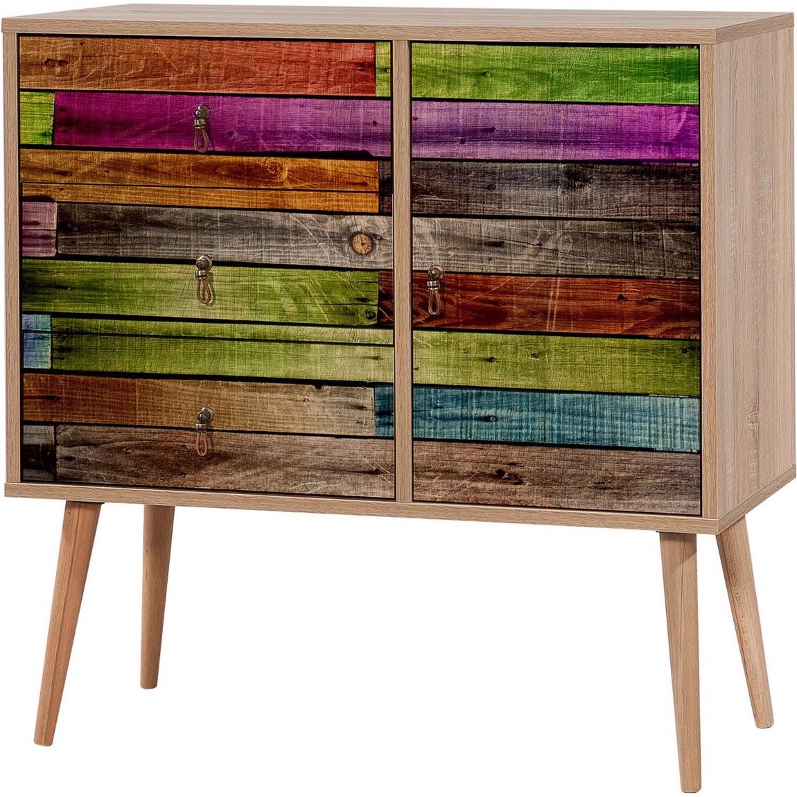 Thumbnail - Hanah Home, Kommode + Sideboard, Lea (90 x 90 x 40 cm)