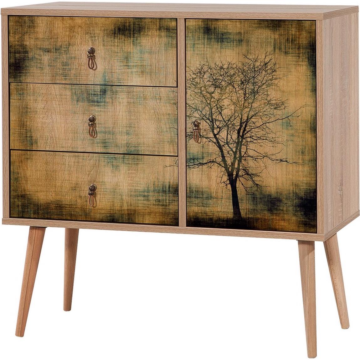 Hanah Home, Kommode + Sideboard, Lea (90 x 90 x 40 cm)