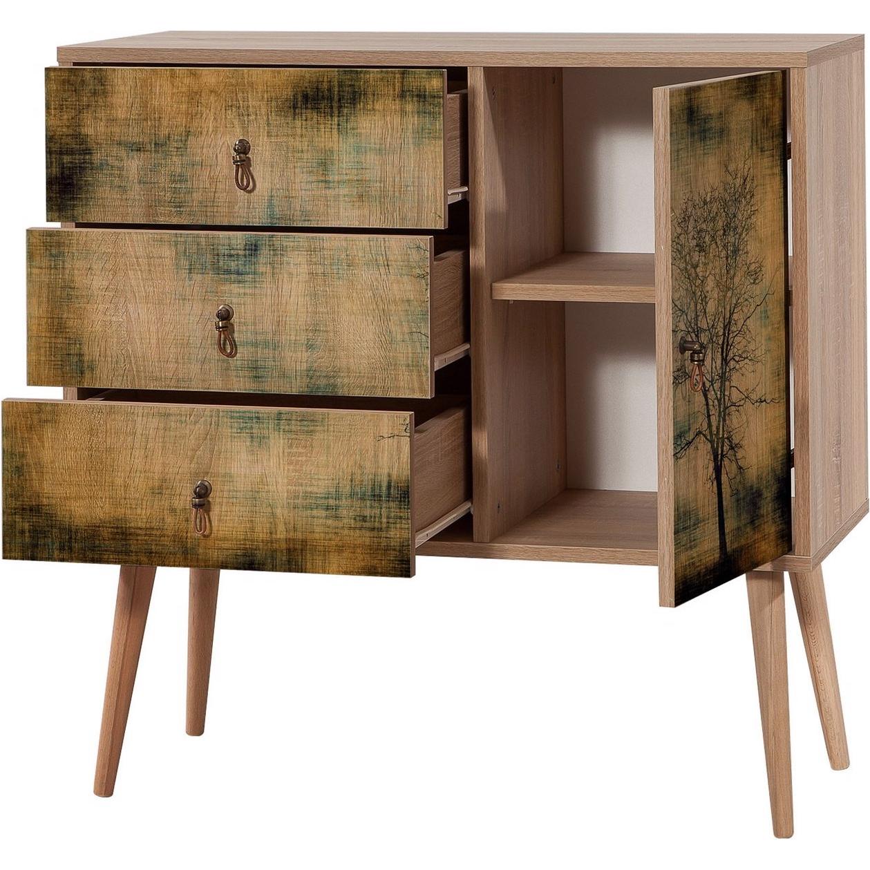 Thumbnail - Hanah Home, Kommode + Sideboard, Lea (90 x 90 x 40 cm)
