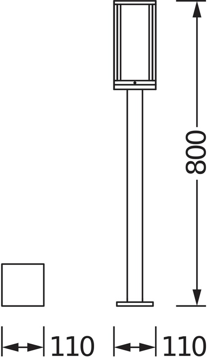 Actual product image Ledvance Endura Frame (E27, IP44)