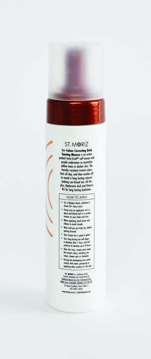 Produktbild St. Moriz St Moriz Advanced Colour Correcting Tanning Mousse Dark (Selbstbräunungscreme, 200 ml)