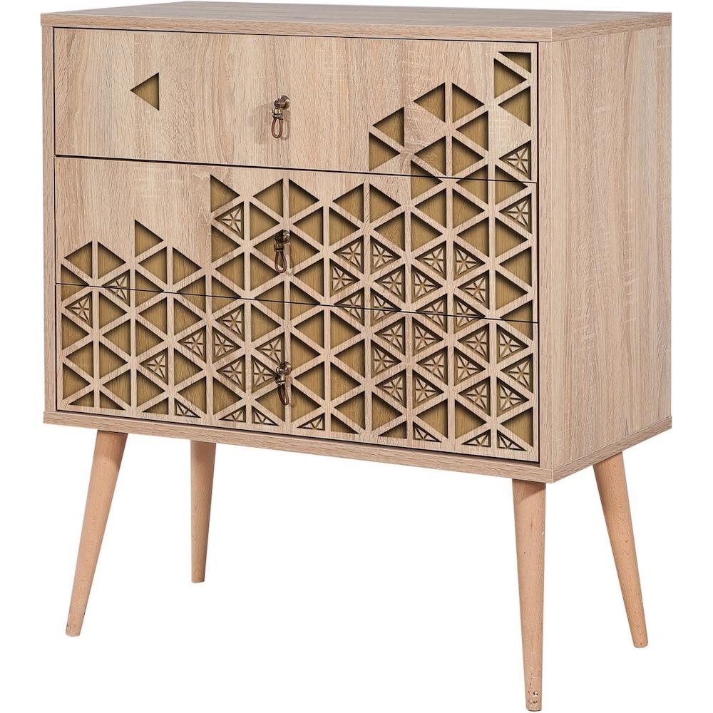 Hanah Home, Kommode + Sideboard, Eloise (80 x 90 x 40 cm)