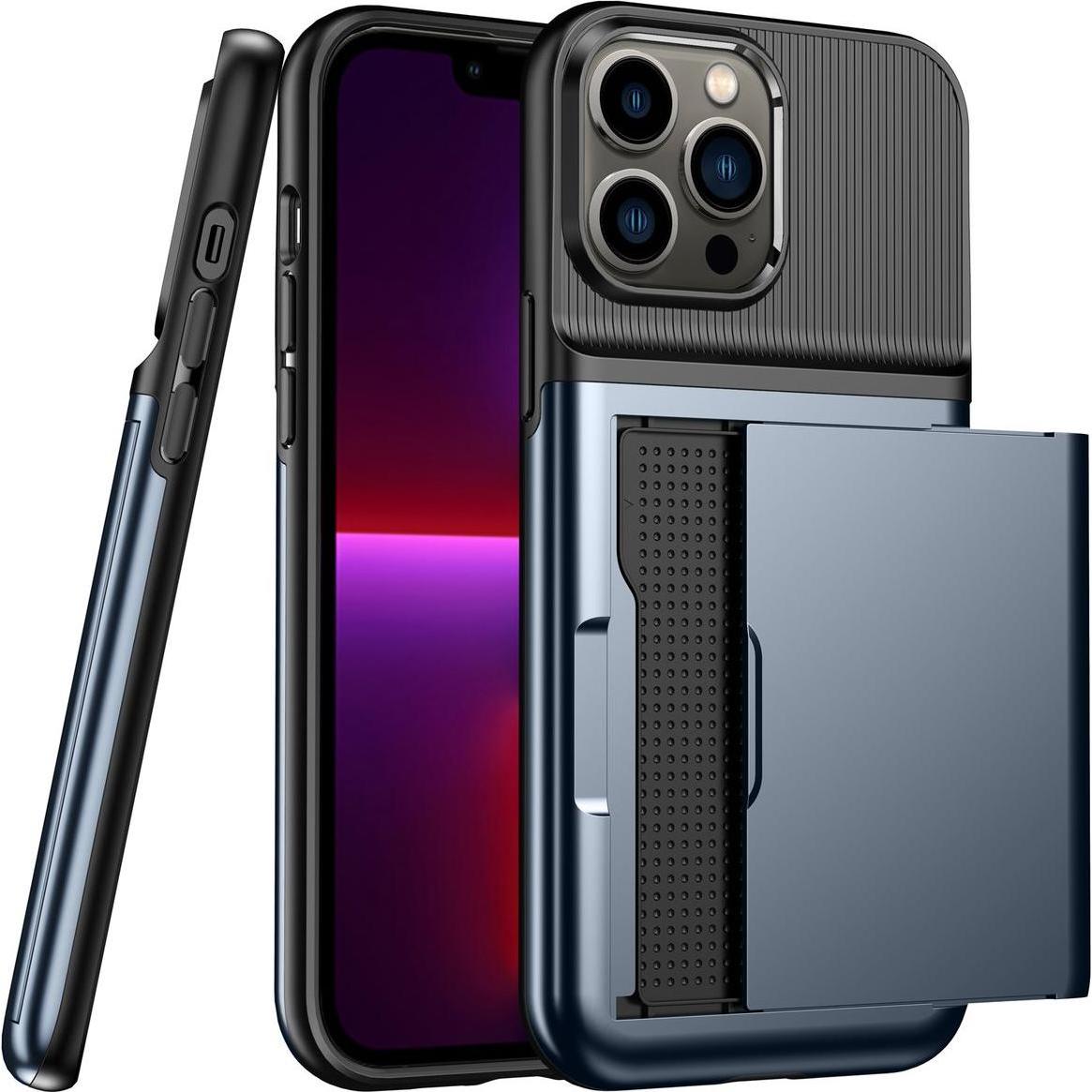 König Design Hülle Handy Schutz für Apple iPhone 13 Pro Case Cover Tasche Etuis Bumper Wallet (Apple iPhone 13 Pro), Sma...