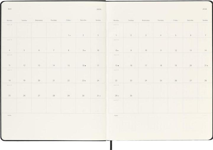 Actual product image Moleskine Notebook (19 x 25 cm, English)