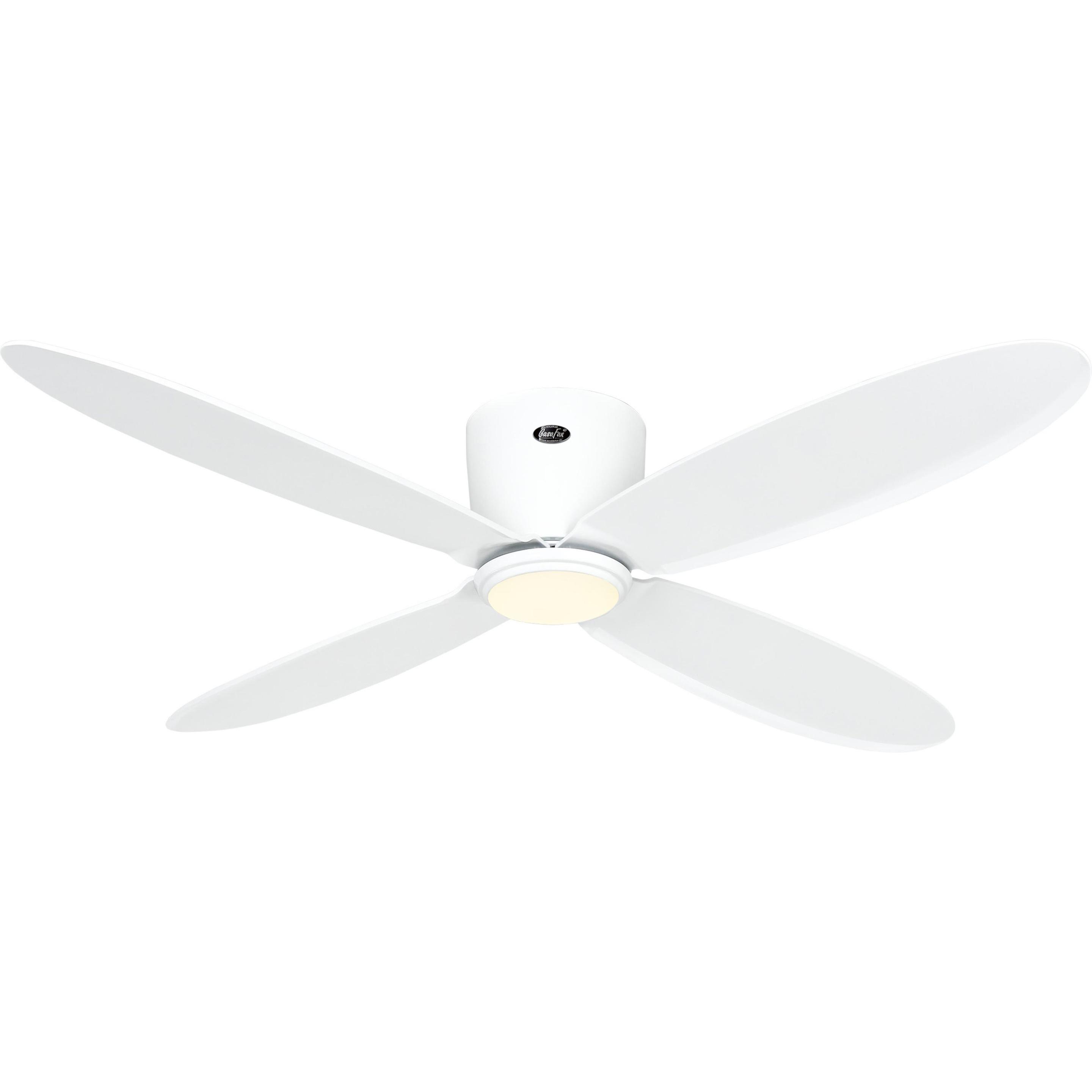 CasaFan Energiespar Deckenventilator Eco Plano LED 132 WE, Ventilator, Weiss