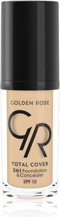 Produktbild Golden Rose Total Cover 2 in 1 SPF15 Foundation & Concealer 01 Porzellan (01 PORZELLAN)