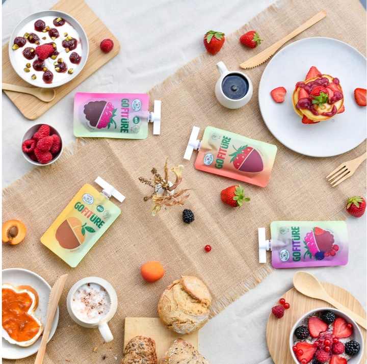 Produktbild Tasty Spready GOFITÜRE BIO Himbeeraufstrich (120 g)