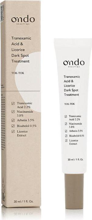 Image du produit Ondo Acide tranexamique & licorice (30 ml, Crème de jour)