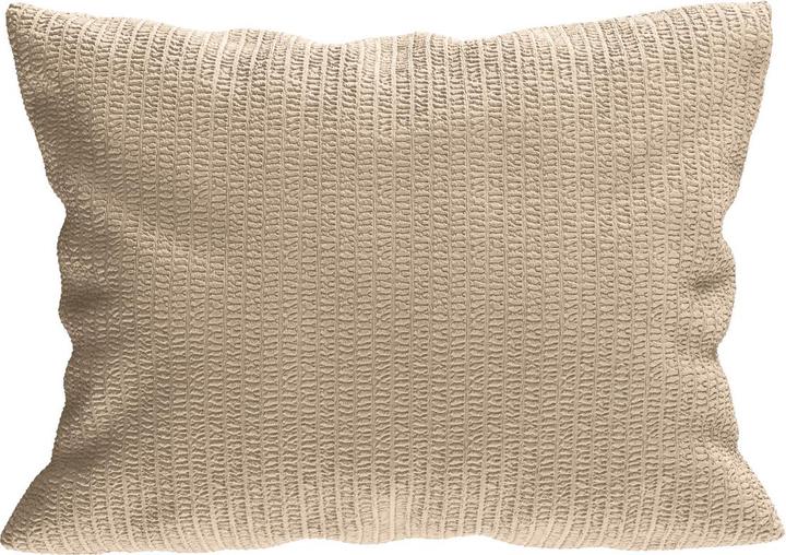 Produktbild Lotus Bettwaren Bettwäsche Satin Seersucker uni (Kopfkissenbezug, 65 x 100 cm)