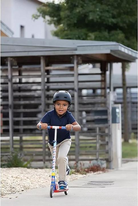 Actual product image Smoby Spidey scooter with brake, foldable