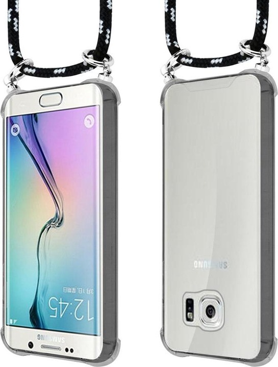 Produktbild Cadorabo TPU Handy Kette SILBER Cover