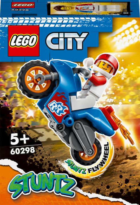 Actual product image LEGO Rocket stunt bike (60298, LEGO City)