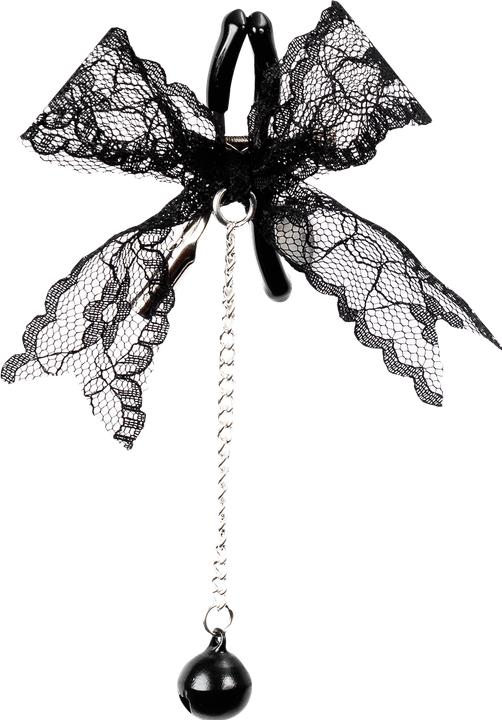 Immagine prodotto Rimba Nippelklemmen mit Spitze – Schwarz