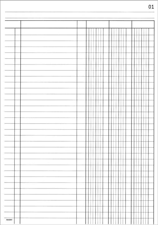 Produktbild Favorit Durchschreibebuch