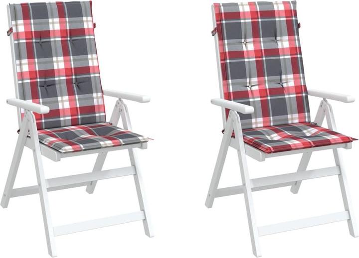 Produktbild vidaXL Gartenstuhlauflage für Hochlehner (120 x 50 cm)