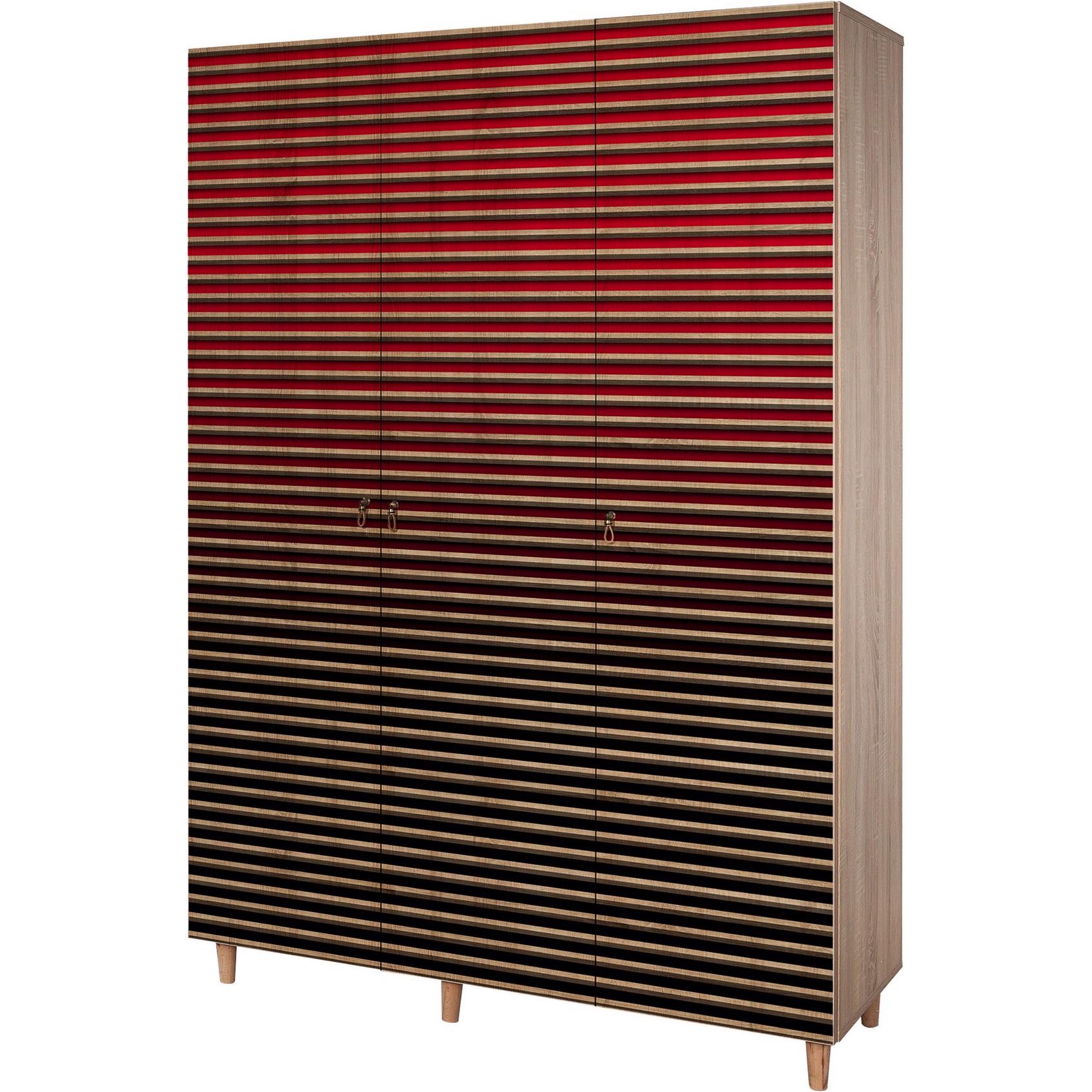 Hanah Home, Kleiderschrank, Andreas (135 x 192 x 52 cm)
