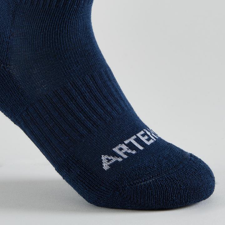Produktbild Artengo Kinder Tennissocken High 4er-Pack - RS 300 weiss/marineblau (4er Pack, 27 - 30)