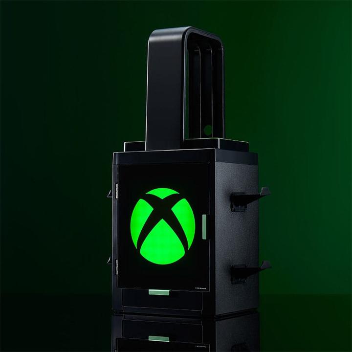 Produktbild Numskull - Meuble de rangement lumineux inspiré du logo Xbox pour gamer (Xbox Series X)