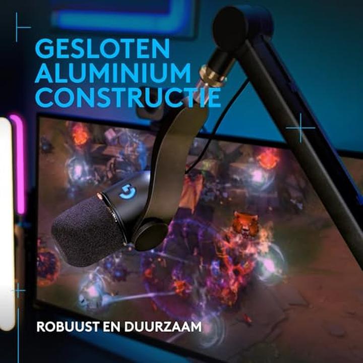 Image du produit Logitech Yeticaster GX Dynamic RGB Gaming Mic