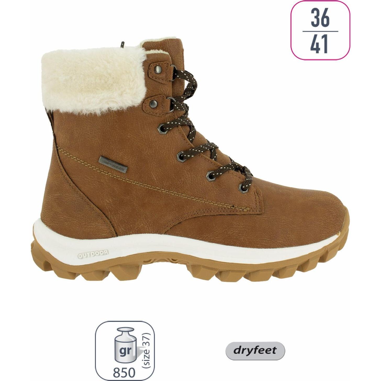 Elementerre, Damen, Boots + Stiefel, après-ski-stiefel damen swordy, Braun, (37)