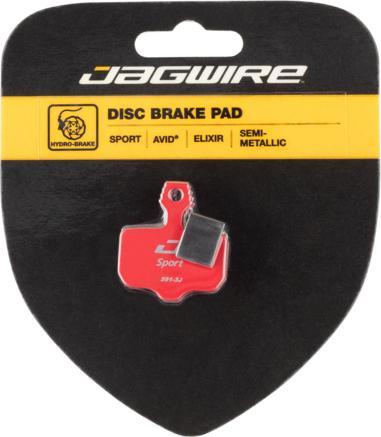 Actual product image Jagwire Brake pads Sport Semi Metallic Red (Hayes, Magura, Semi-metallic)