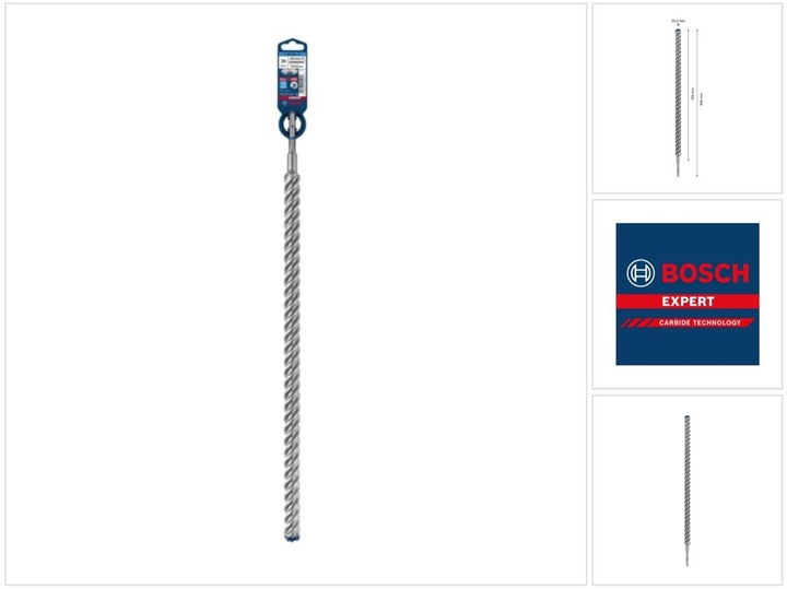 Image du produit Bosch Professional Zubehör Marteau perforateur Expert SDS plus-7X, 25 x 550 x 600 mm (25.00 mm)
