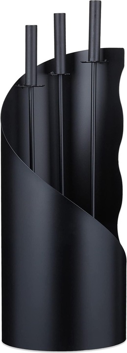 Actual product image Relaxdays Fireplace set (20 x 20 x 56.5 cm)