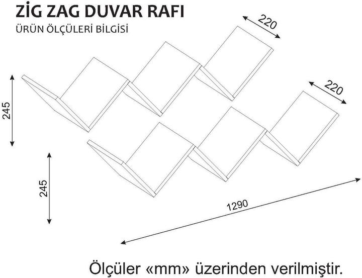 Immagine prodotto Kalune Design Cali (129 x 22 x 50 cm)