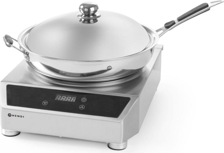 Actual product image Hendi Induction wok with wok pan 230V 3500W